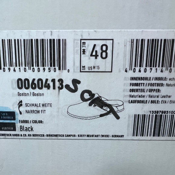 BIRKENSTOCK Boston 48 Softbed - Picture 5 of 5